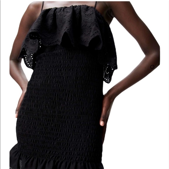 Zara Ruffle Mini Dress - Picture 2 of 3